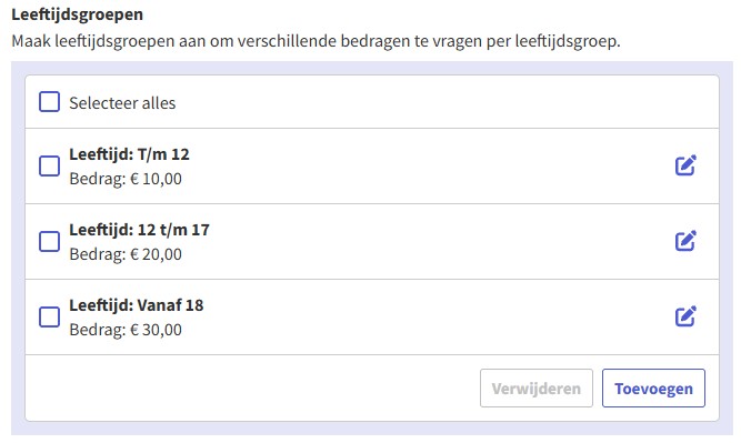 Leeftijdsgroepen image